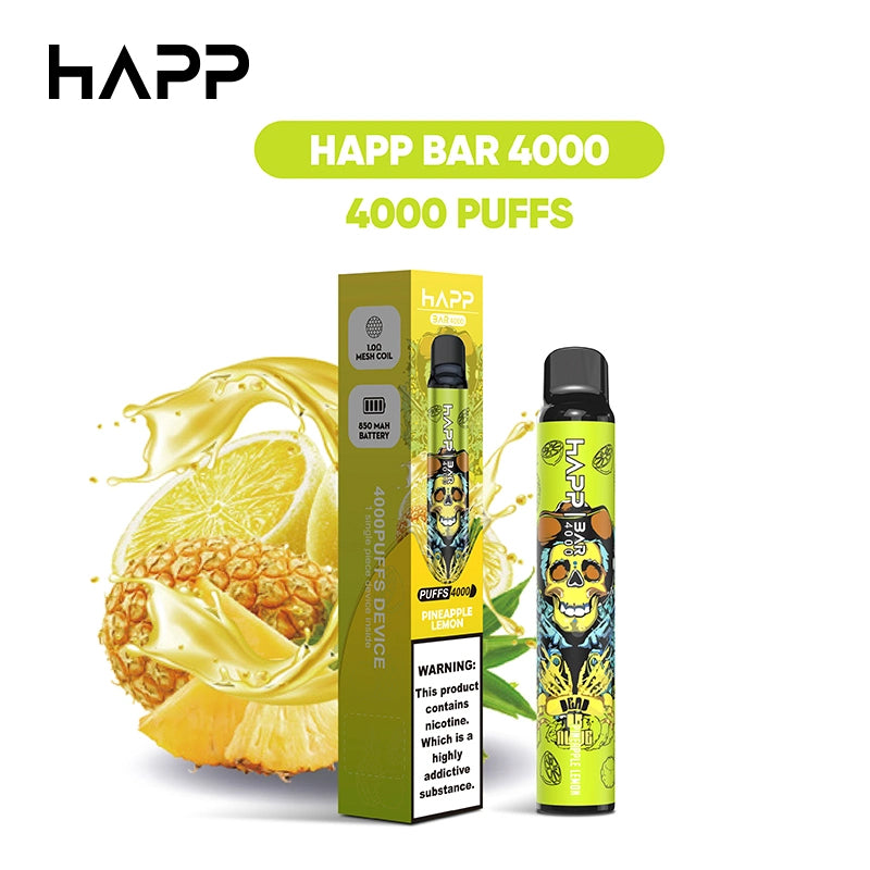 Happ 4000 Züge 8ml E-Zigarette Einweg-Vape-Bar 
