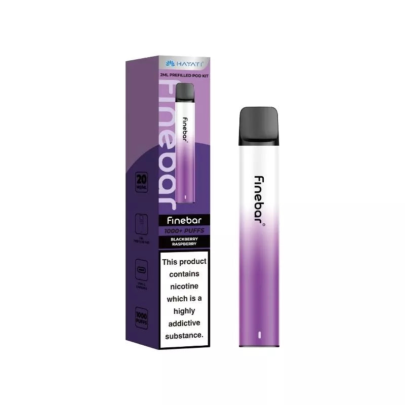 Hayati Finebar 1000 Puff Prefilled & Reusable Pod Kit