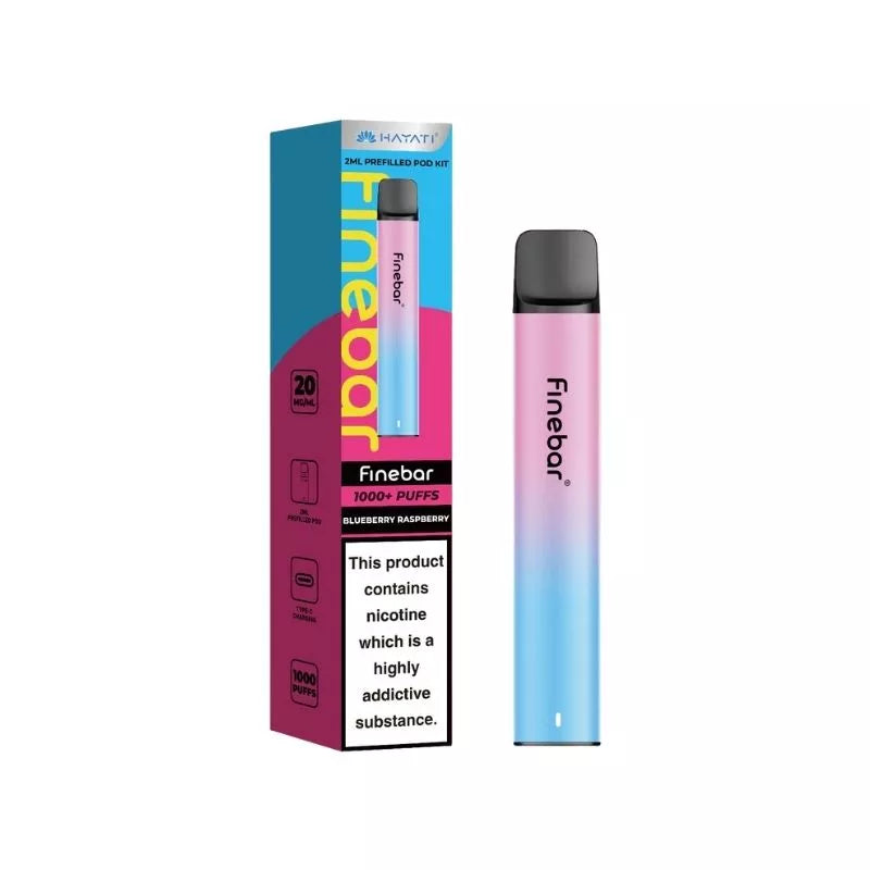 Hayati Finebar 1000 Puff Prefilled & Reusable Pod Kit