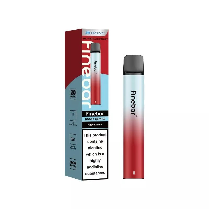 Hayati Finebar 1000 Puff Prefilled & Reusable Pod Kit