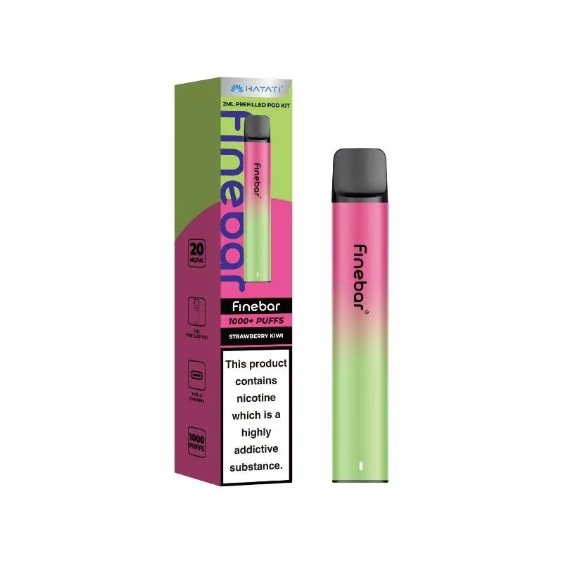 Hayati Finebar 1000 Puff Prefilled & Reusable Pod Kit