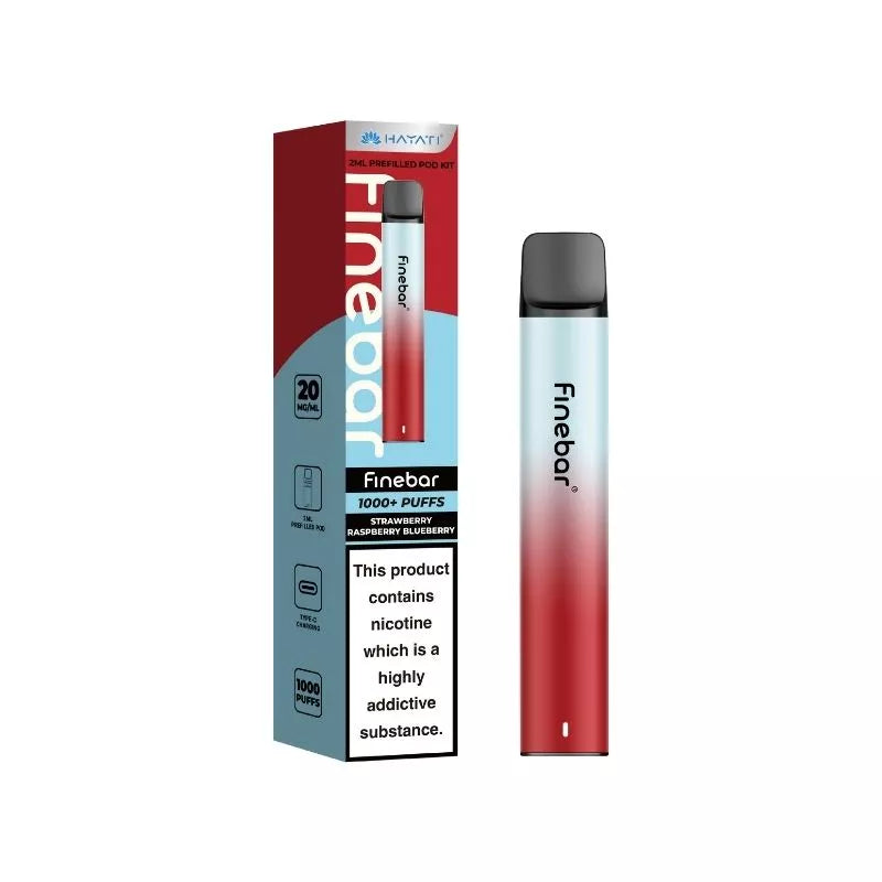 Hayati Finebar 1000 Puff Prefilled & Reusable Pod Kit