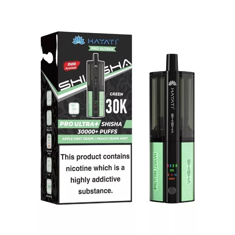 Hayati Pro Ultra Plus Shisha 30000 Prefilled Pod Kit