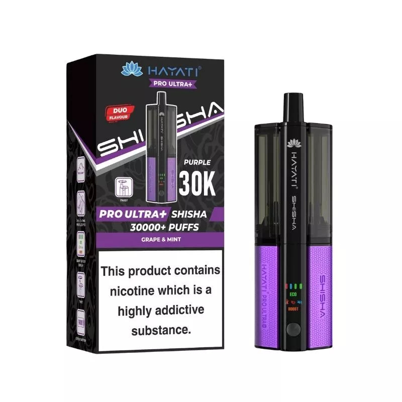 Hayati Pro Ultra Plus Shisha 30000 Prefilled Pod Kit