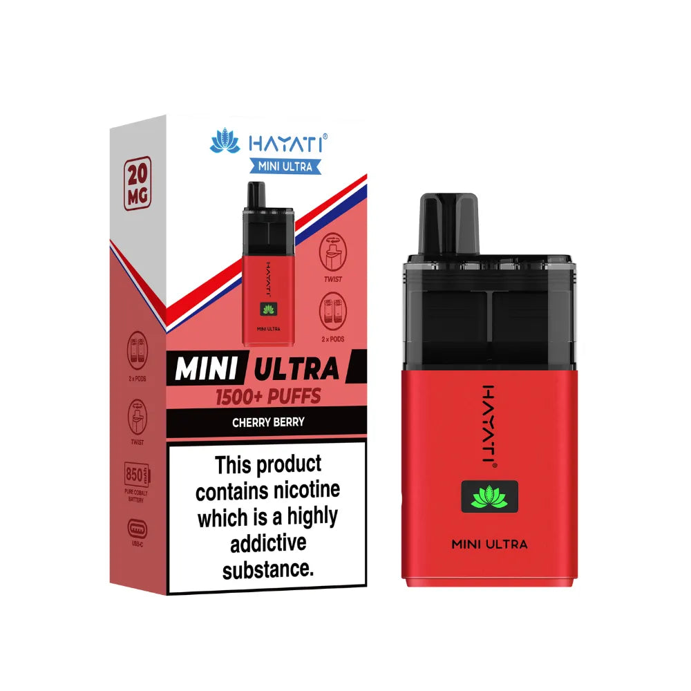 Hayati Mini Ultra 1500 Prefilled Pod Kit