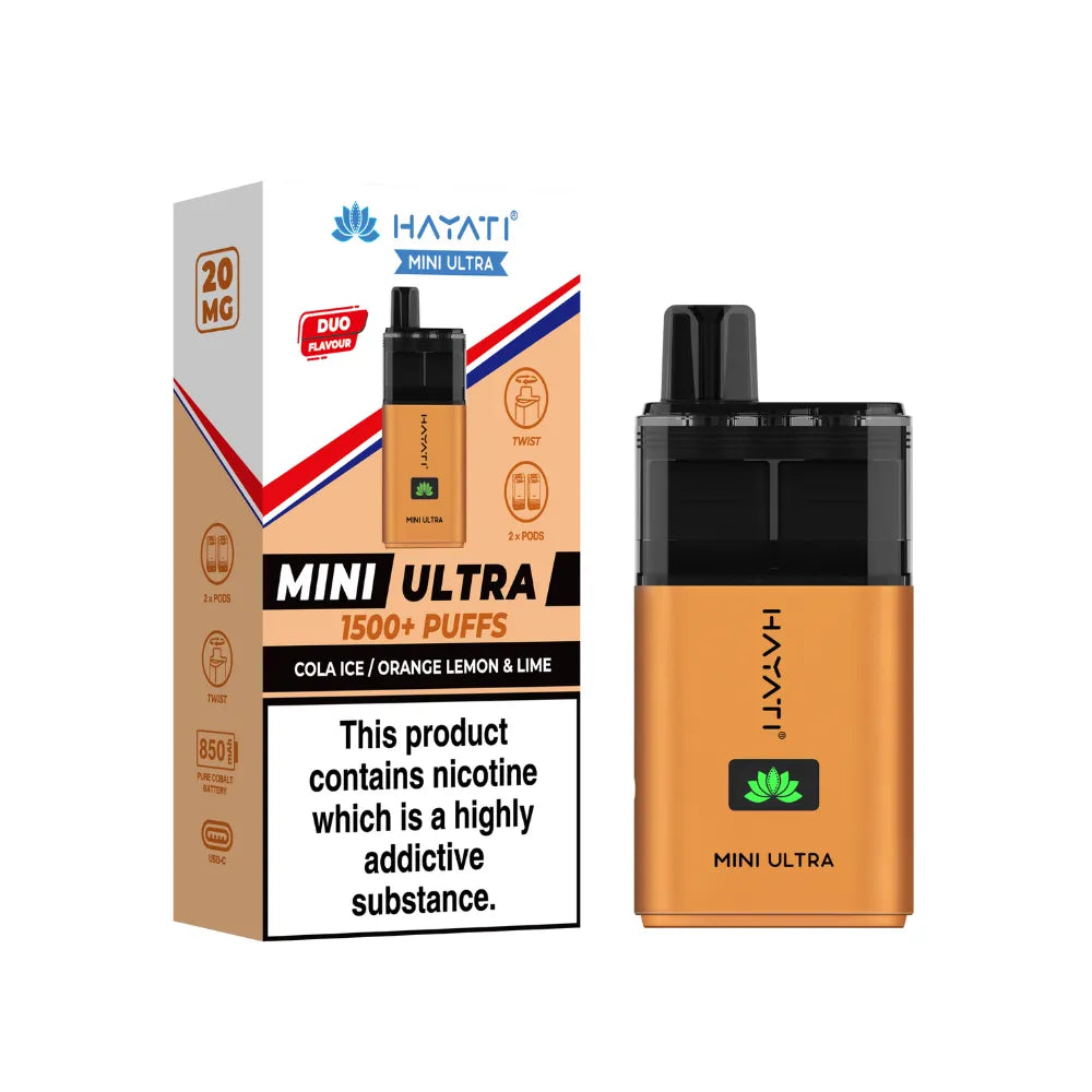 Hayati Mini Ultra 1500 Prefilled Pod Kit