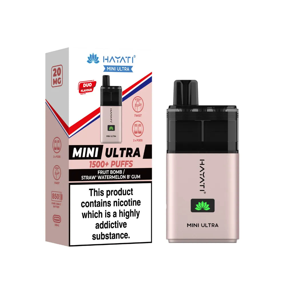 Hayati Mini Ultra 1500 Prefilled Pod Kit