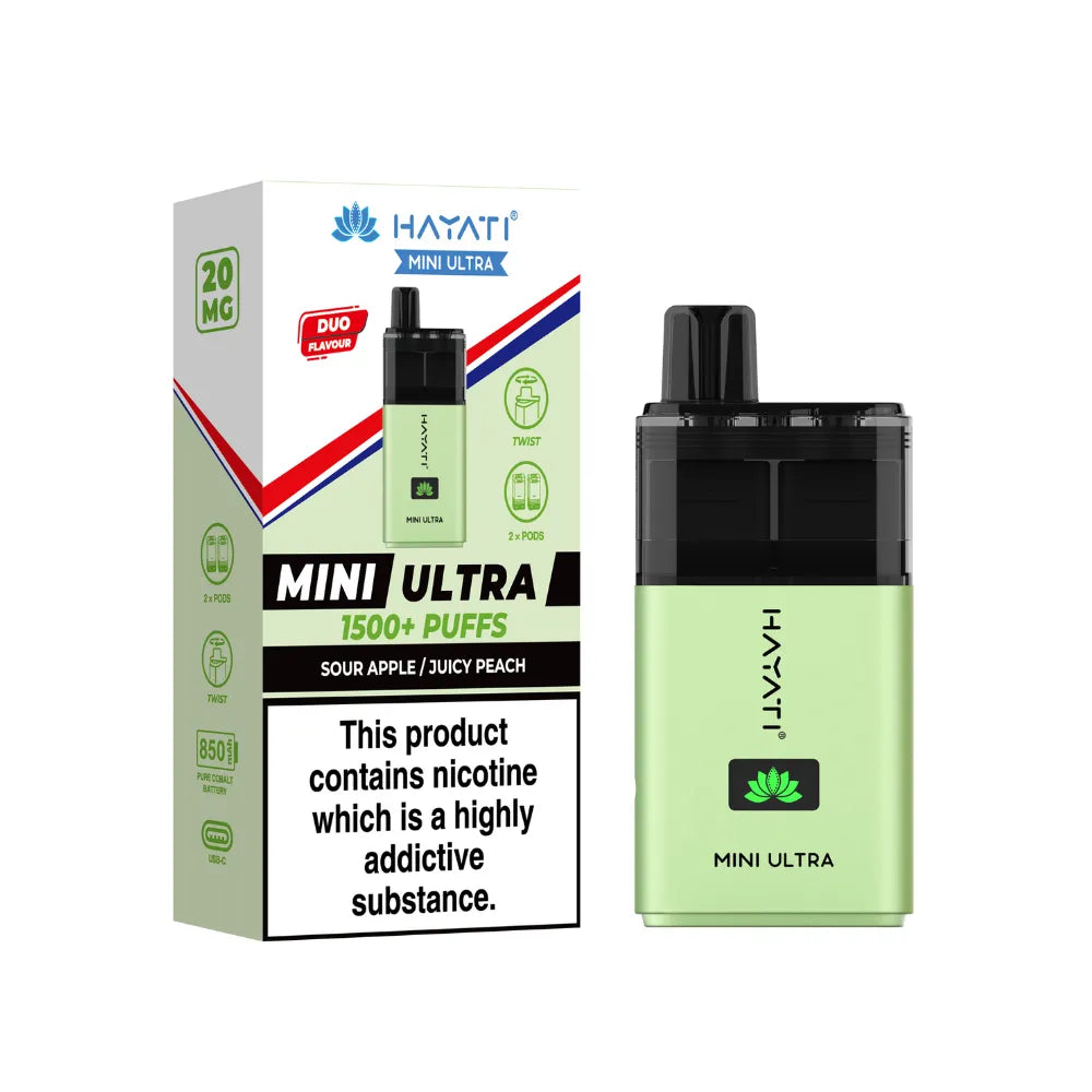 Hayati Mini Ultra 1500 Prefilled Pod Kit
