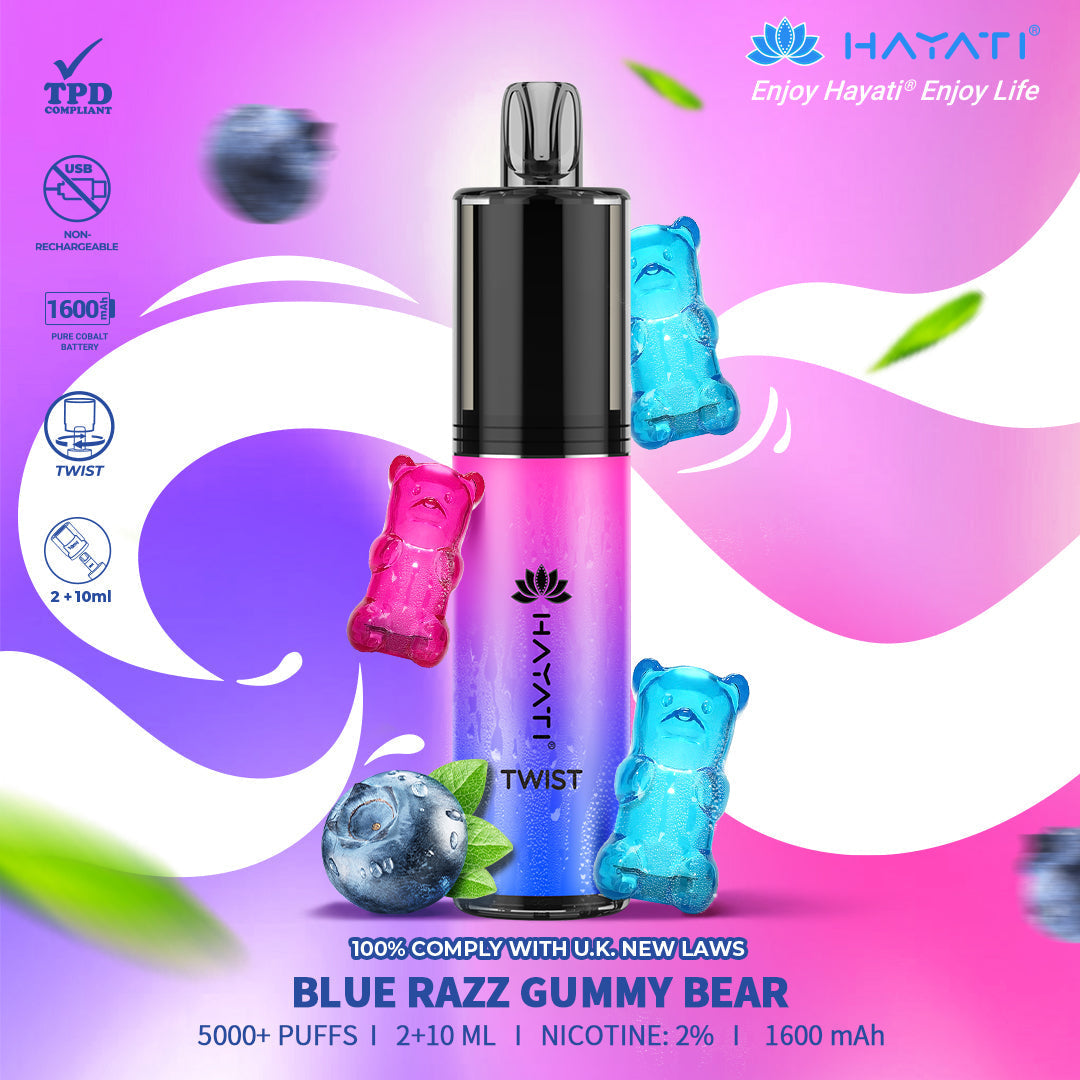 Hayati Twist 5000 Puffs Einweg-Vape-Pod-Kit