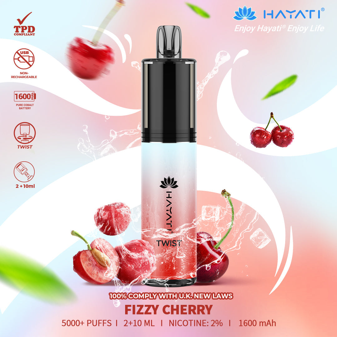 Hayati Twist 5000 Puffs Einweg-Vape-Pod-Kit