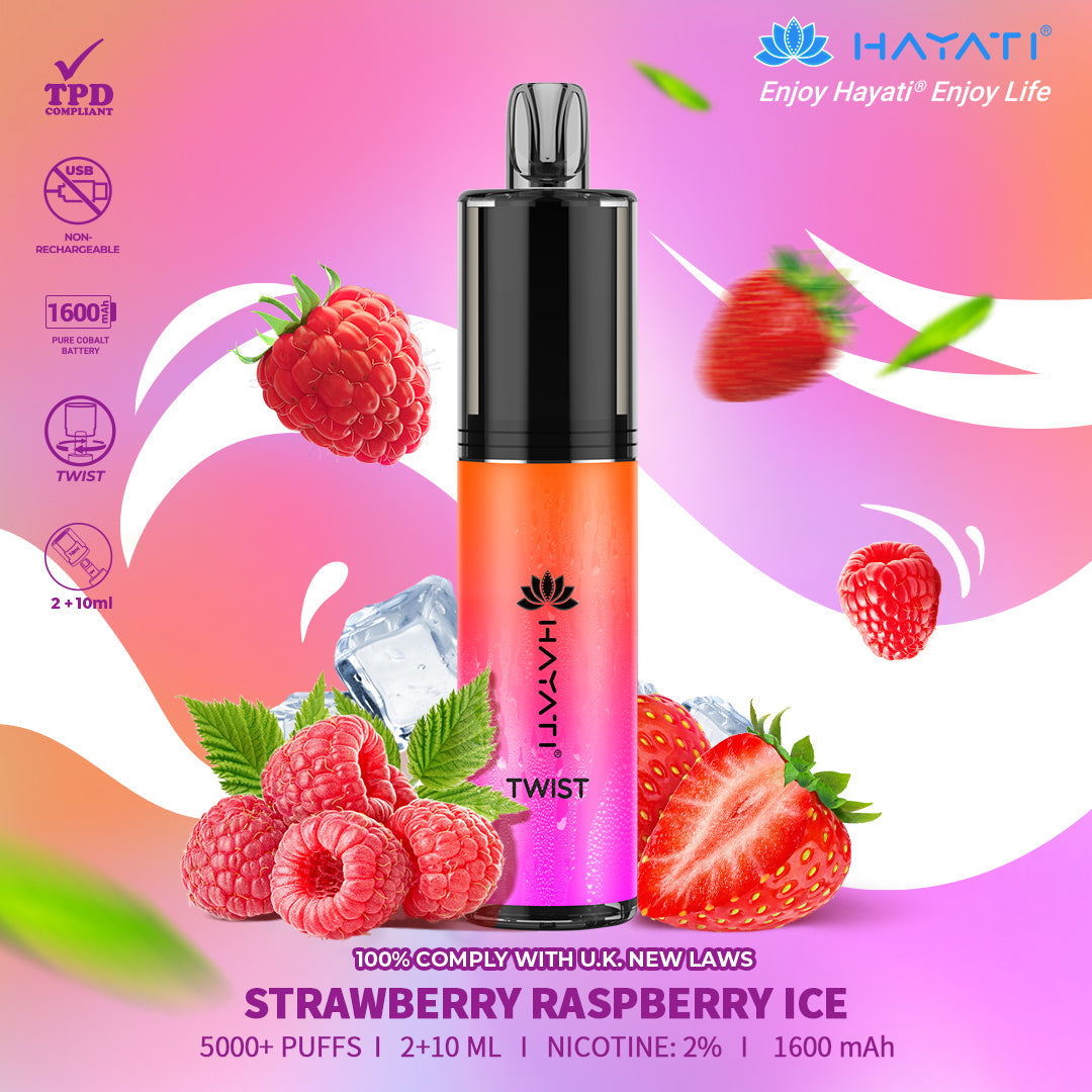 Hayati Twist 5000 Puffs Einweg-Vape-Pod-Kit