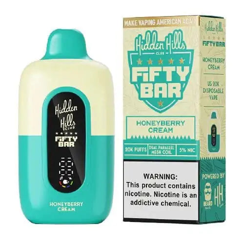 Honeyberry Cream - Fifty Bar 20K Disposable Vape