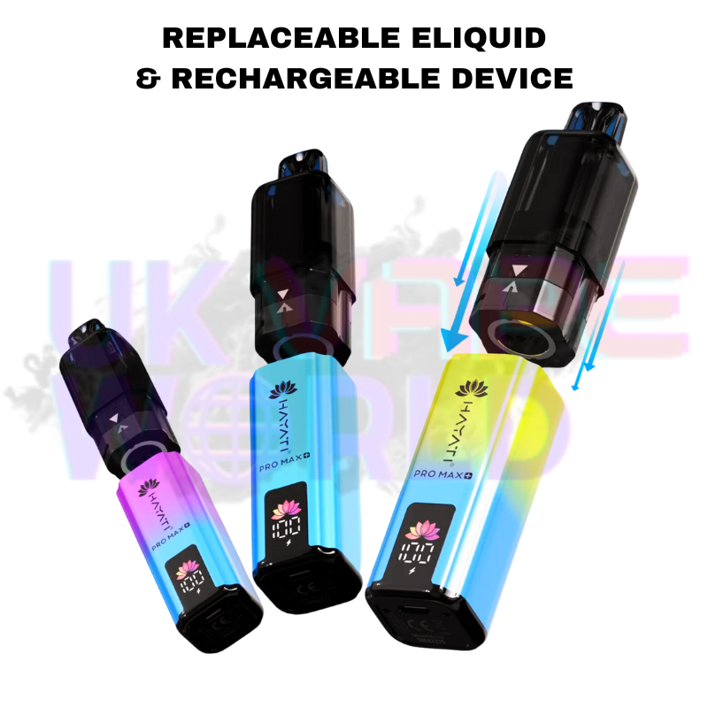 Blue Razz Gummy Bear Hayati Pro Max Plus 6000Puff Kit