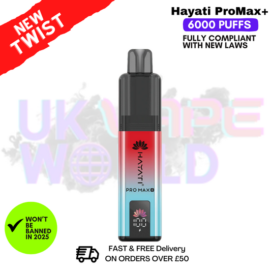 ICE Pop Hayati Pro Max Plus 6000-Puff-Set