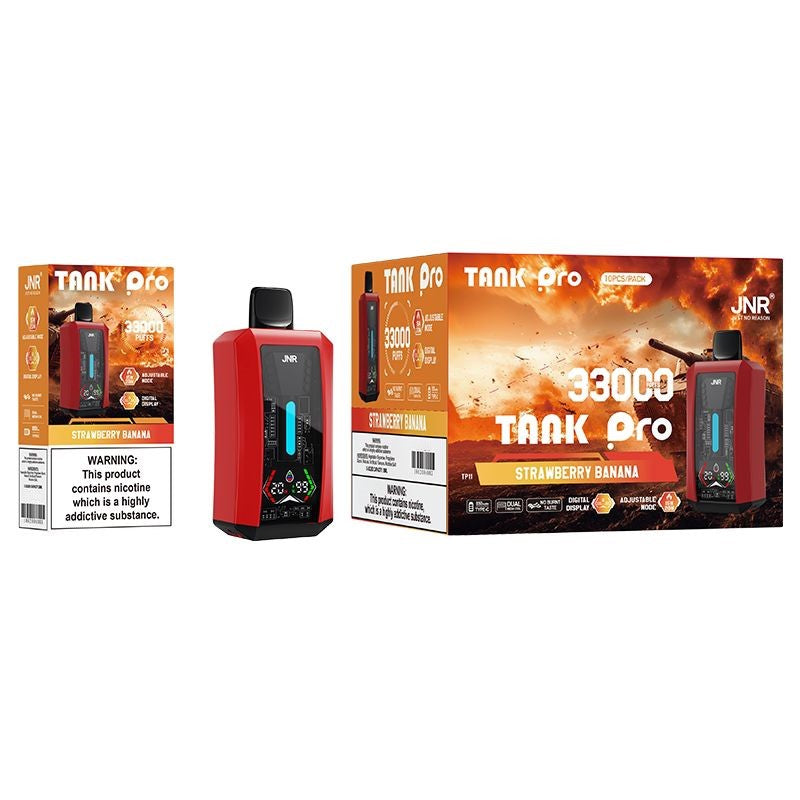 JNR Tank Pro 33000 Puffs Disposable Vape 16 Flavors
