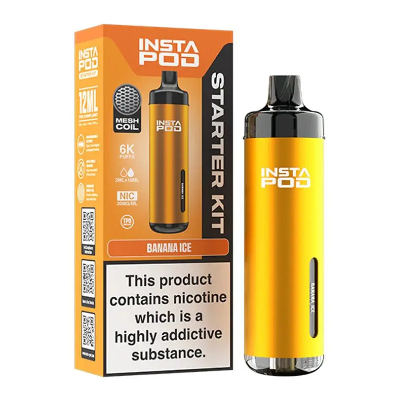 Instafill Vape Insta Pod 6000 Prefilled & Reusable Kit