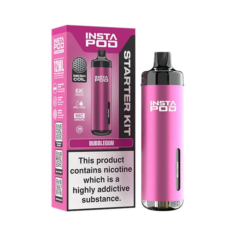 Instafill Vape Insta Pod 6000 Prefilled & Reusable Kit
