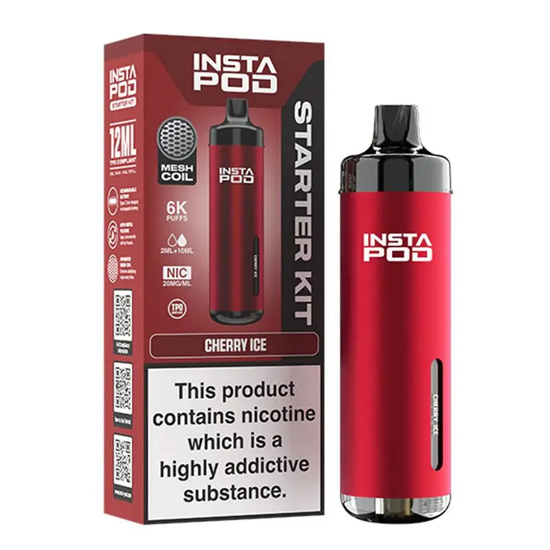 Instafill Vape Insta Pod 6000 Prefilled & Reusable Kit