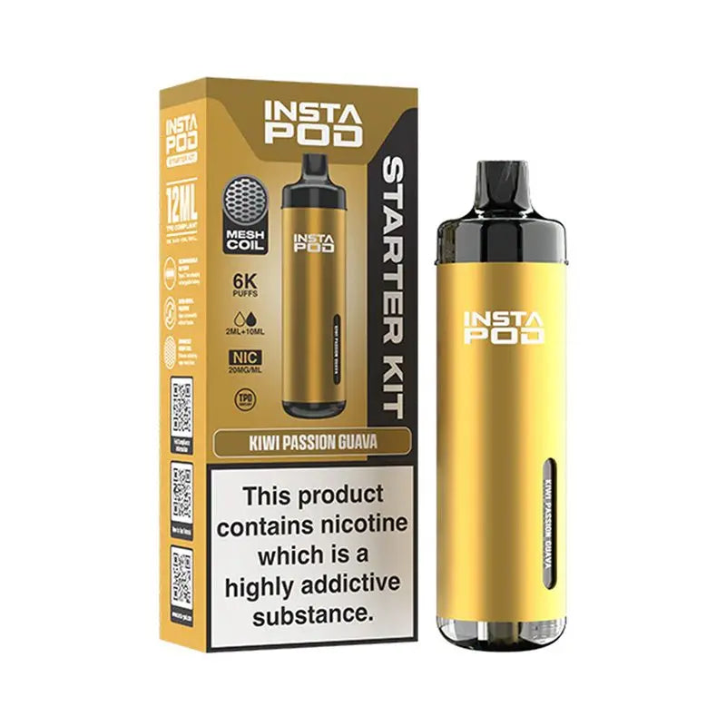 Instafill Vape Insta Pod 6000 Prefilled & Reusable Kit