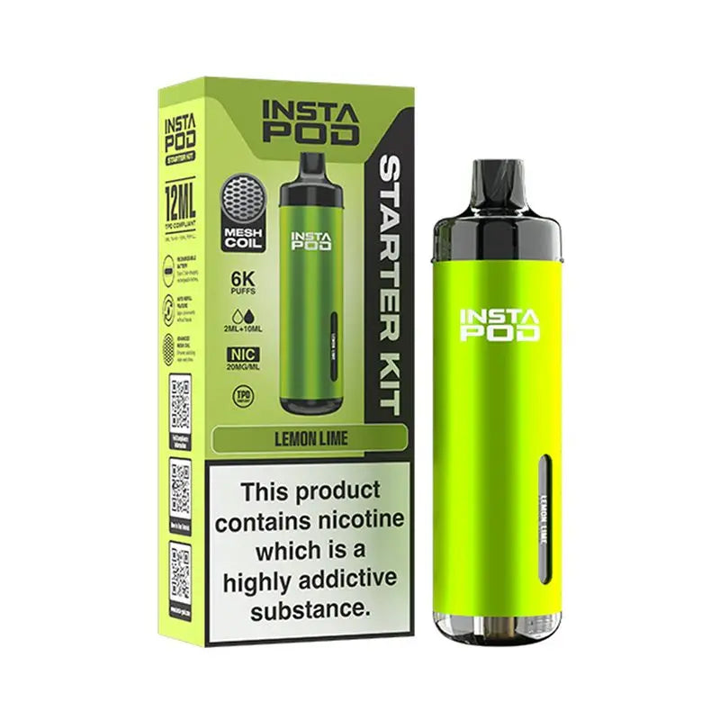 Instafill Vape Insta Pod 6000 Prefilled & Reusable Kit