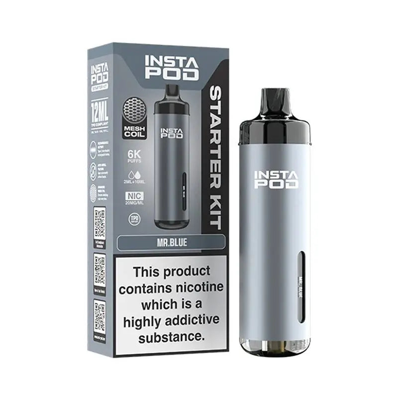 Instafill Vape Insta Pod 6000 Prefilled & Reusable Kit