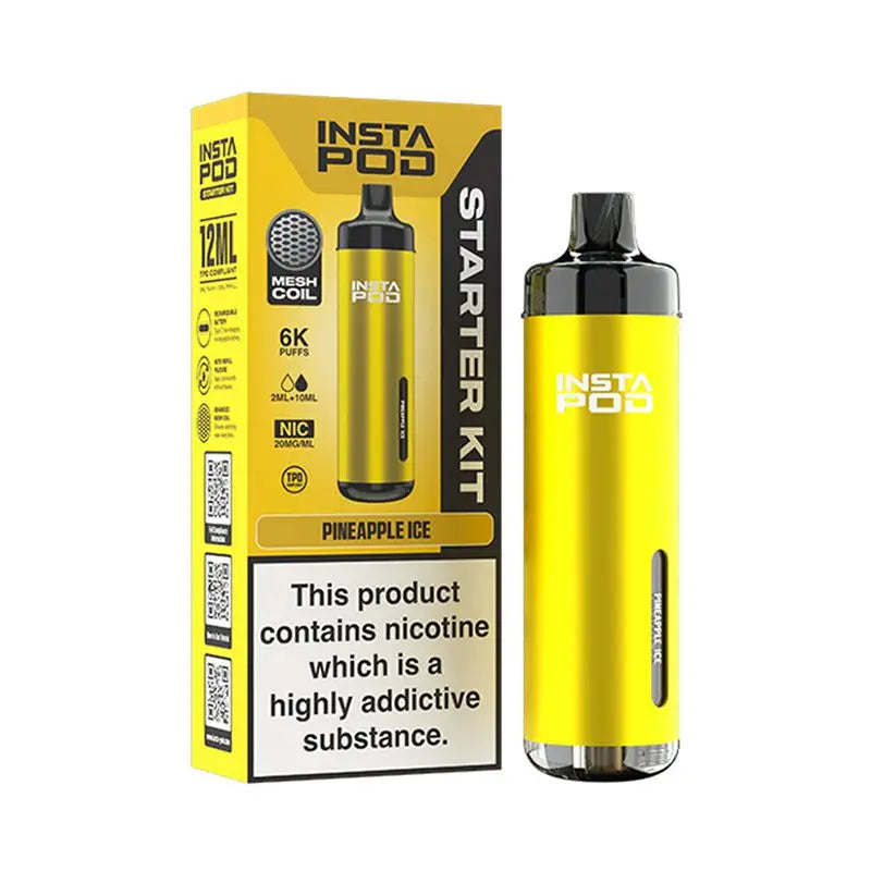 Instafill Vape Insta Pod 6000 Prefilled & Reusable Kit
