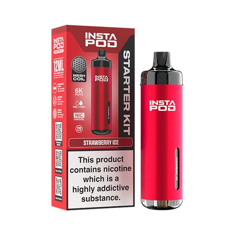 Instafill Vape Insta Pod 6000 Prefilled & Reusable Kit