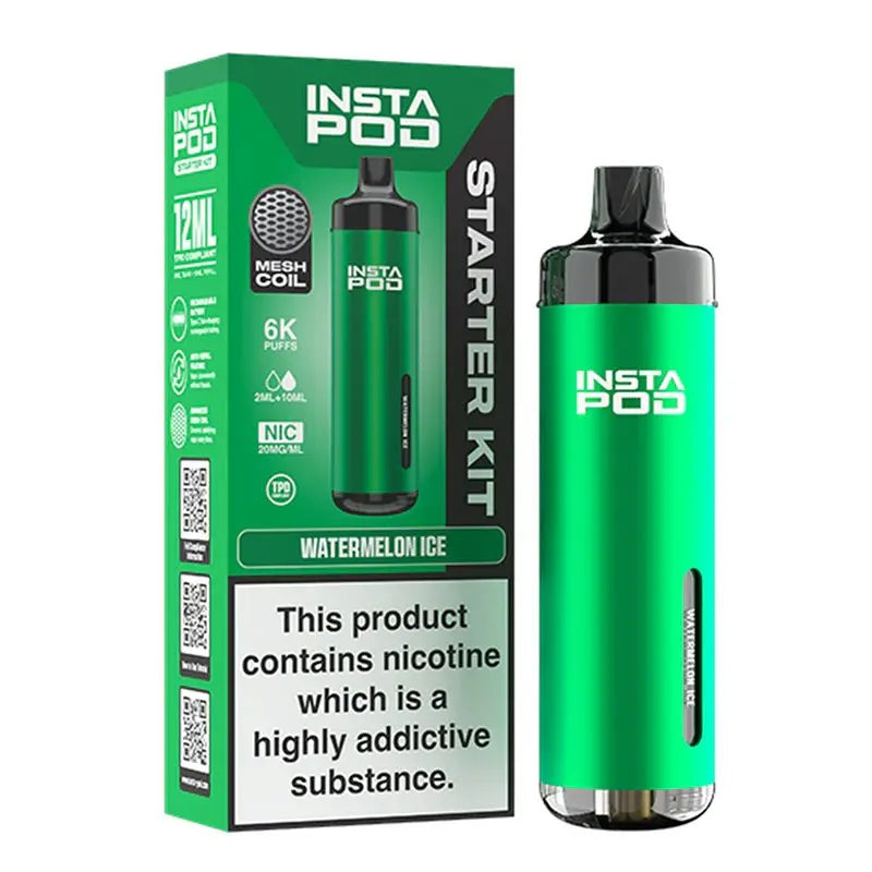 Instafill Vape Insta Pod 6000 Prefilled & Reusable Kit