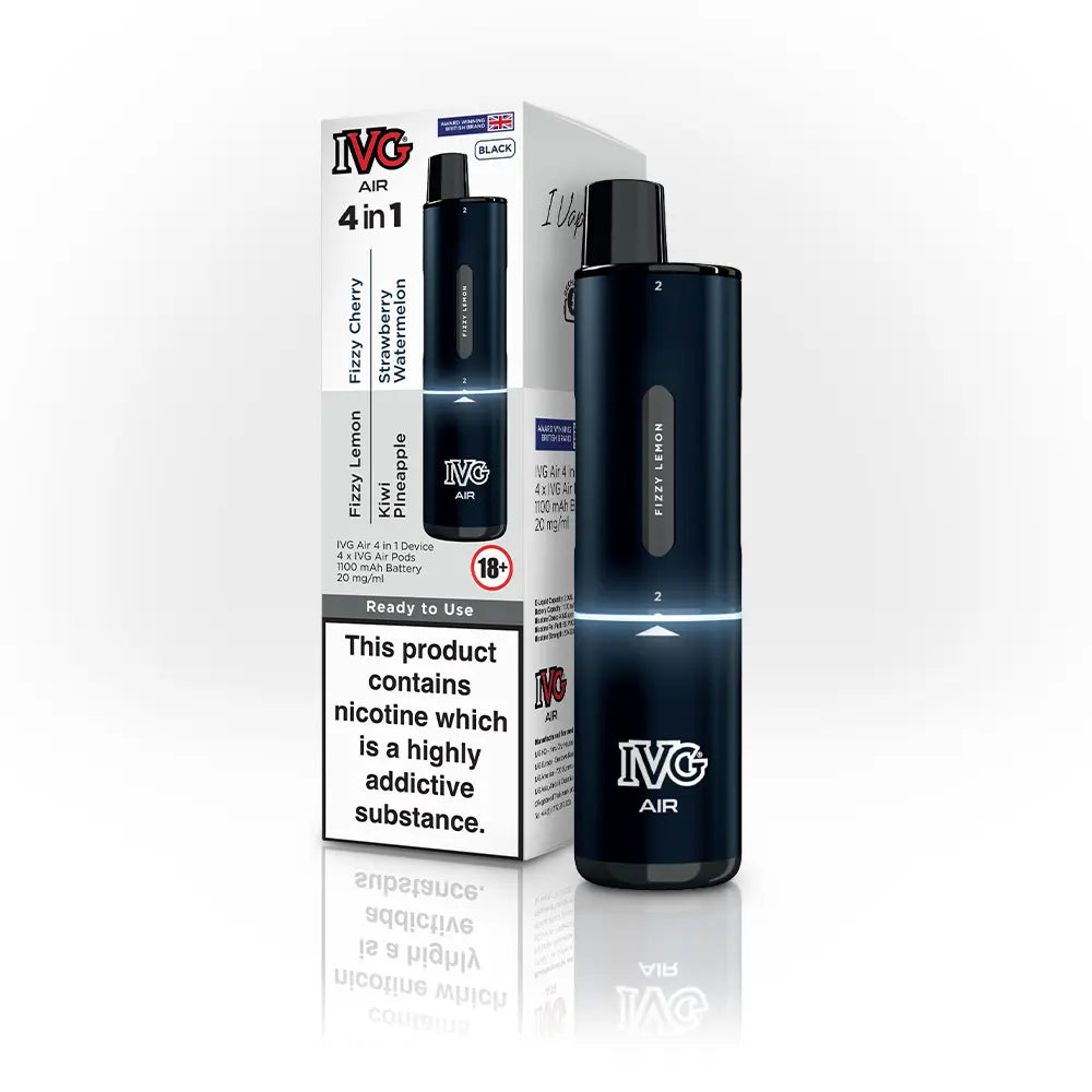 IVG AIR 4-in-1 Puff Prefilled & Reusable Pod Kit