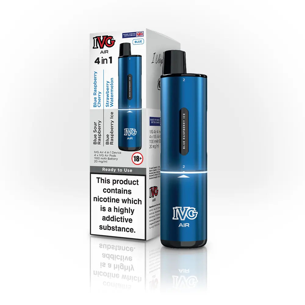 IVG AIR 4-in-1 Puff Prefilled & Reusable Pod Kit
