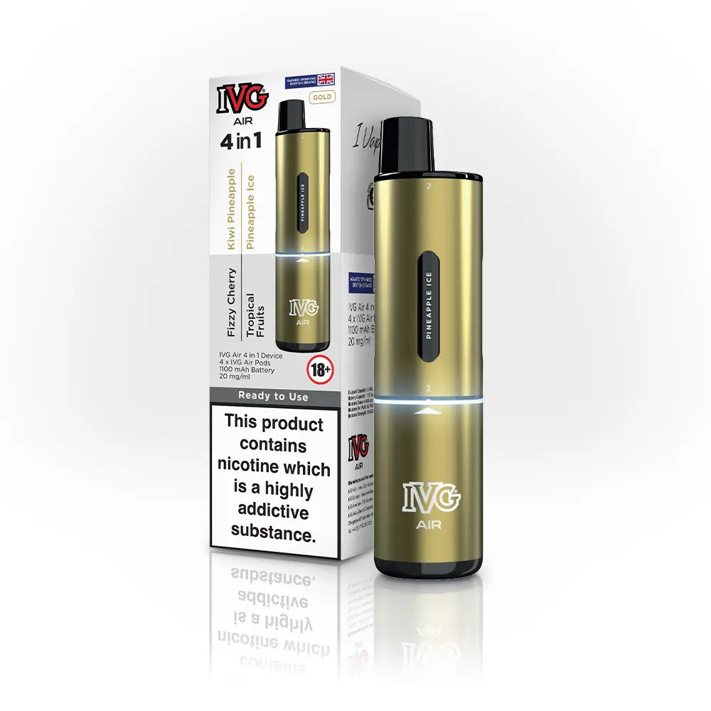IVG AIR 4-in-1 Puff Prefilled & Reusable Pod Kit