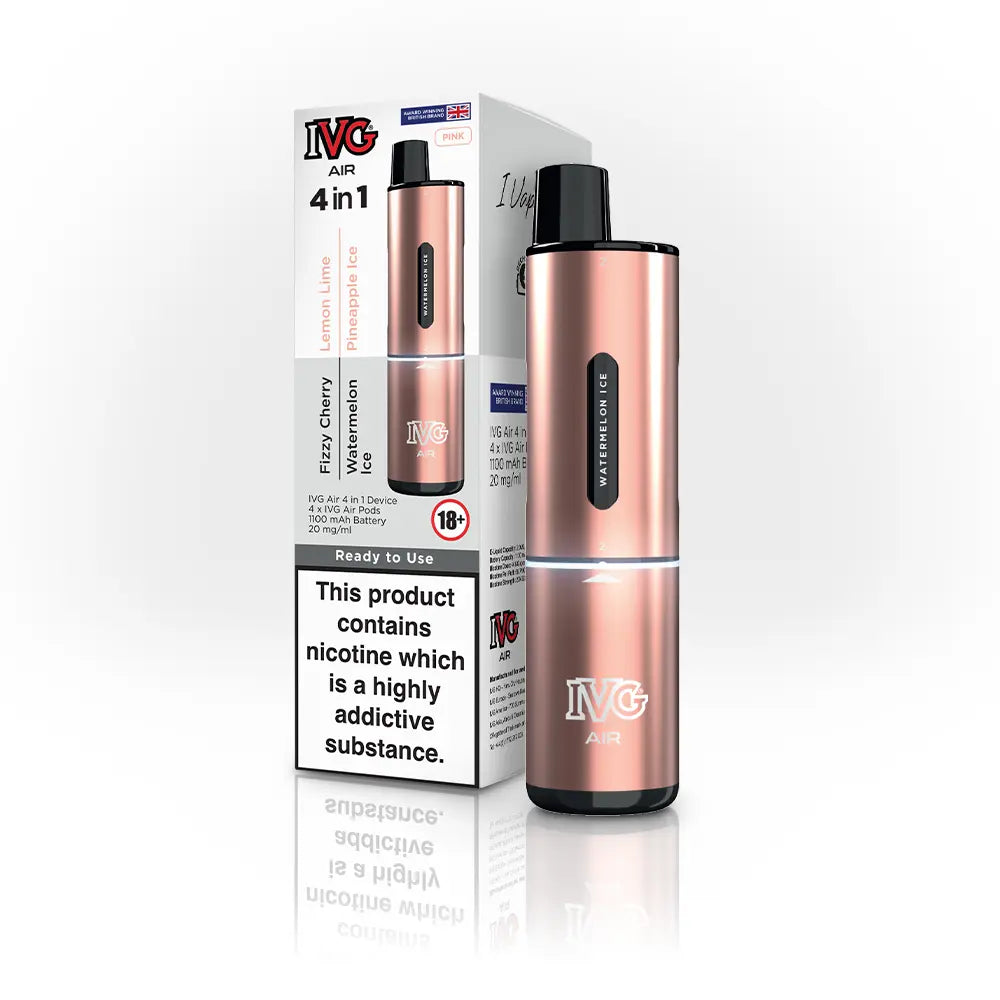 IVG AIR 4-in-1 Puff Prefilled & Reusable Pod Kit