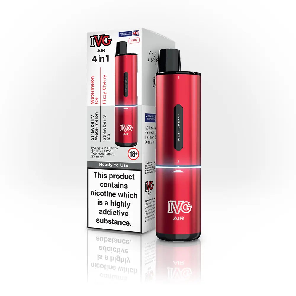 IVG AIR 4-in-1 Puff Prefilled & Reusable Pod Kit