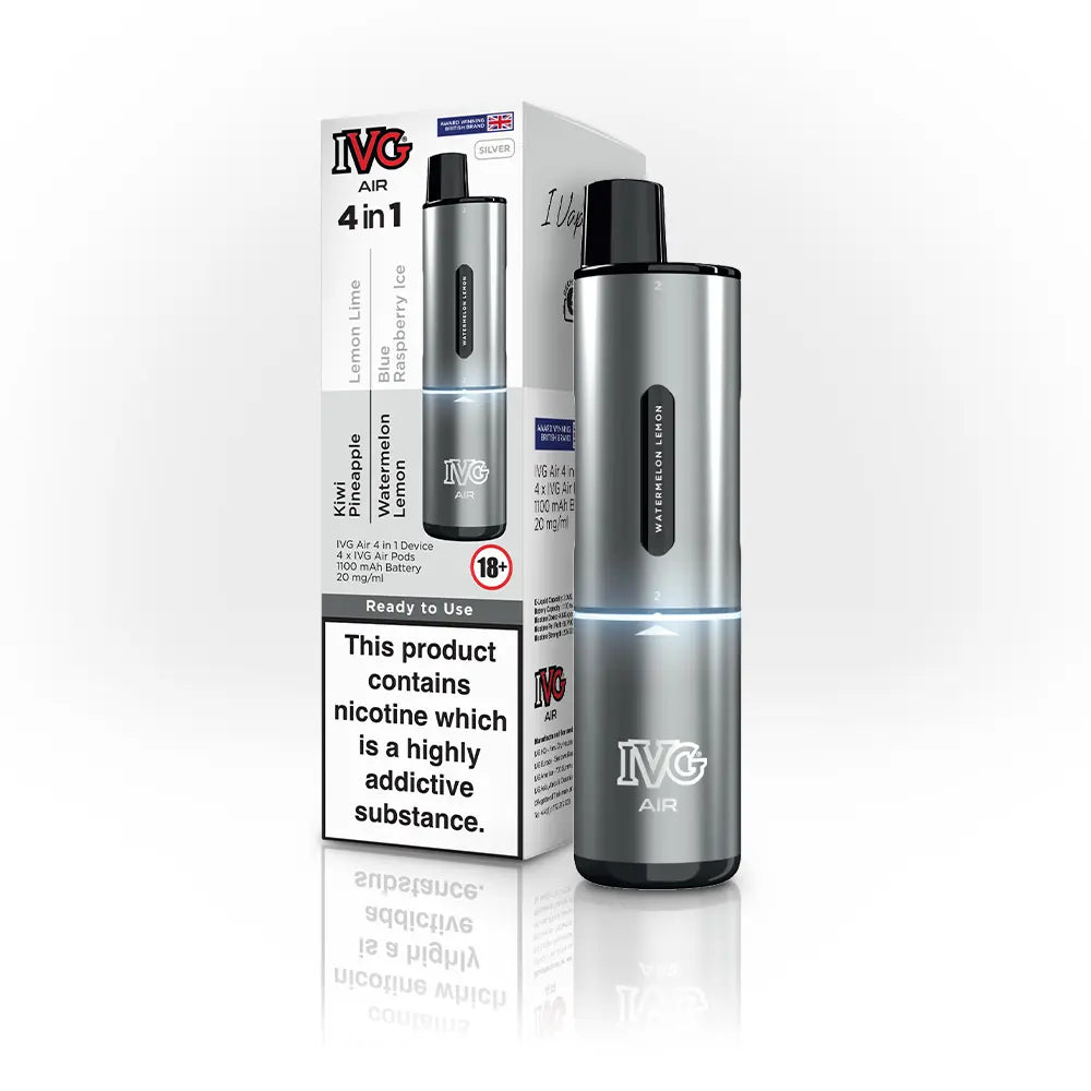 IVG AIR 4-in-1 Puff Prefilled & Reusable Pod Kit
