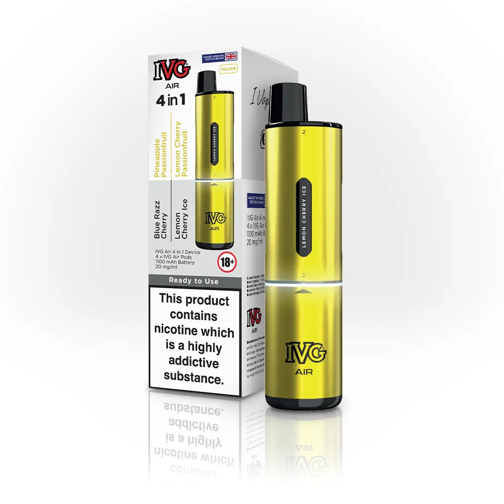 IVG AIR 4-in-1 Puff Prefilled & Reusable Pod Kit