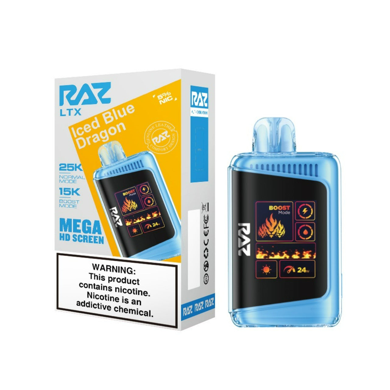 Iced Blue Dragon Raz LTX 25K