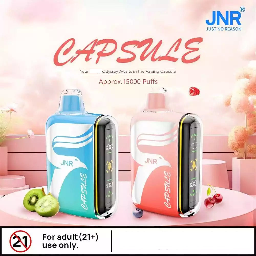 JNR CAPSULE 15k 15000 Puffs Authentic Purchase Disposable Vape European Warehouse Fast Ship No MOQ
