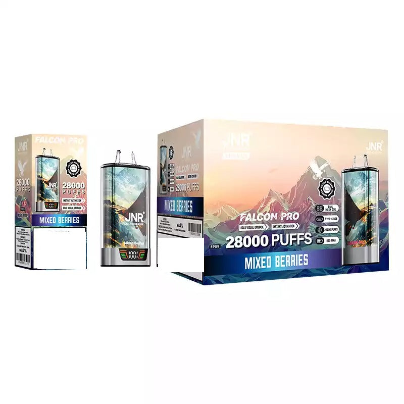 JNR FALCON PRO 28000 Puffs Bulk Buy Rechargeable Disposable Vapes Wholesale