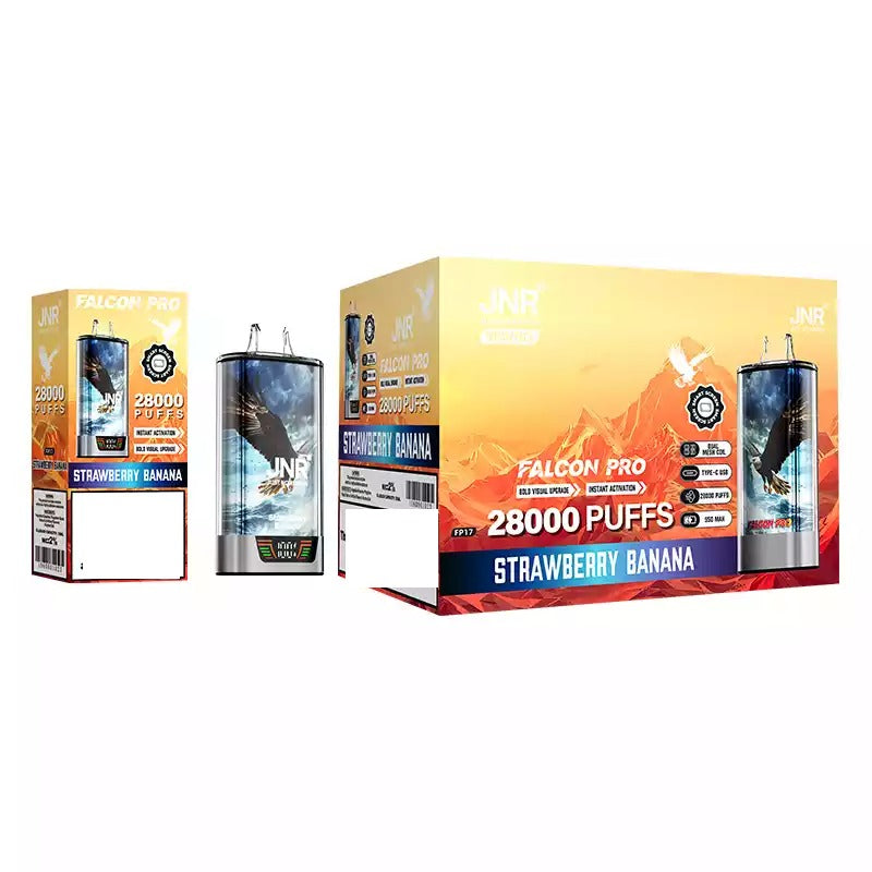 JNR FALCON PRO 28000 Puffs Bulk Buy Rechargeable Disposable Vapes Wholesale