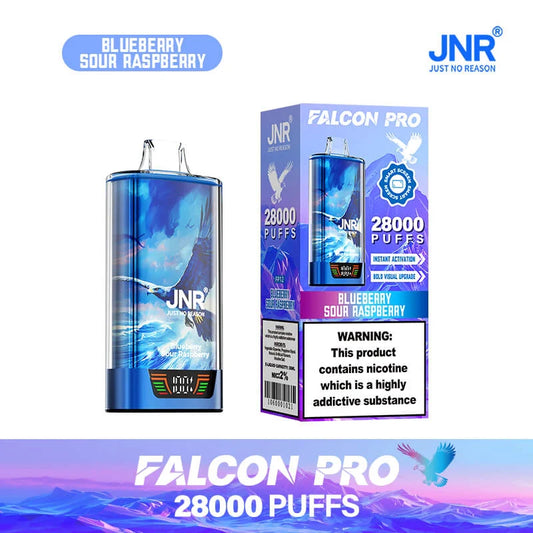 JNR Falcon Pro 28k Puffs Disposable Vape 950mAh 30ml  20 Flavors