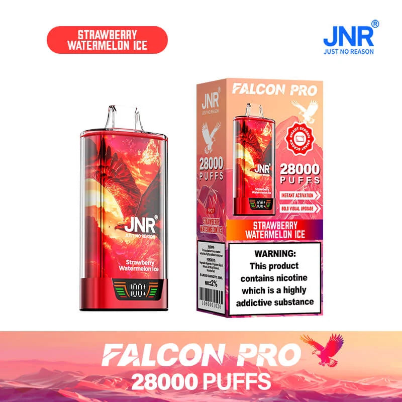 JNR Falcon Pro 28k Puffs Disposable Vape 950mAh 30ml  20 Flavors