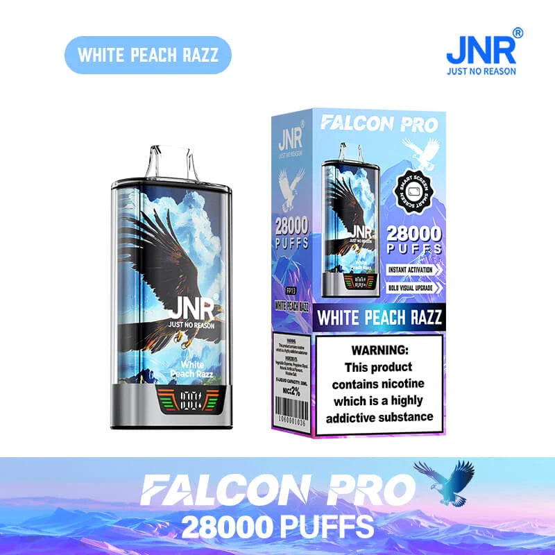 JNR Falcon Pro 28k Puffs Disposable Vape 950mAh 30ml  20 Flavors