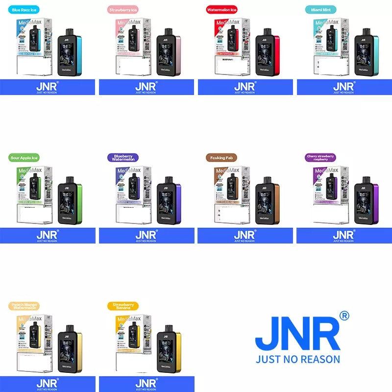 JNR Media Max 40000 Puffs Dual Mesh HD Display Bulk Buy Rechargeable Disposable Vapes Wholesale