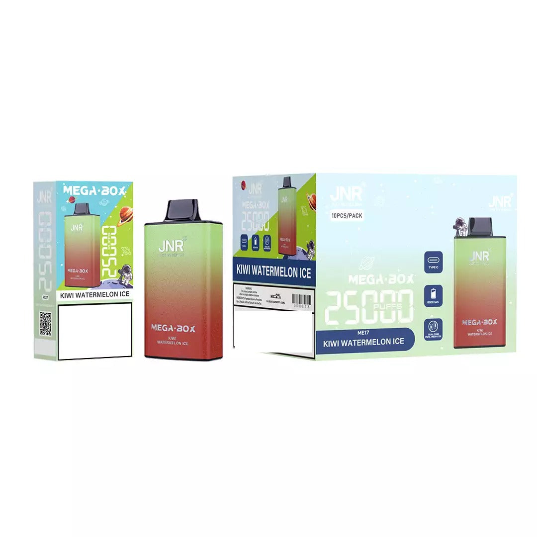 JNR MEGA BOX 25000 Puffs Dual Mesh Bulk Buy Rechargeable Disposable Vapes Wholesale
