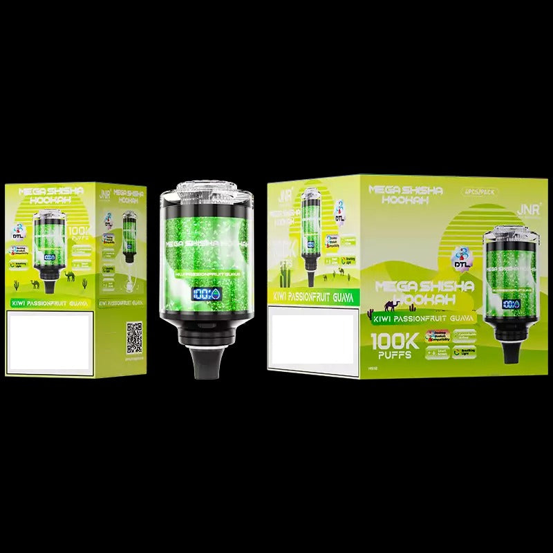 JNR MEGA Shisha Hookah 100000 Puffs Digital Screen 100K Bulk Buy Rechargeable Disposable Vapes Wholesale