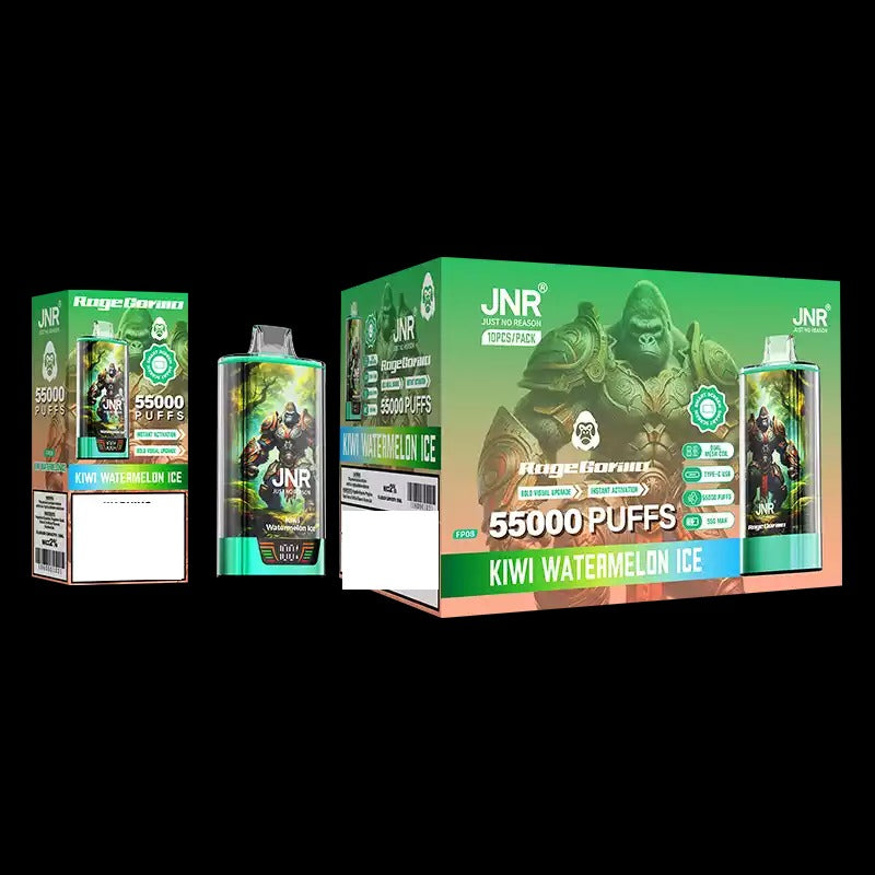 JNR RAGE GORILLA 55000 Puffs Dual Mesh Bulk Buy Rechargeable Disposable Vapes Wholesale