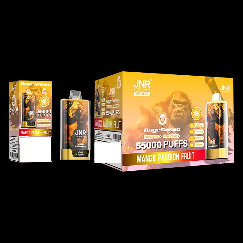 JNR RAGE GORILLA 55000 Puffs Dual Mesh Bulk Buy Rechargeable Disposable Vapes Wholesale