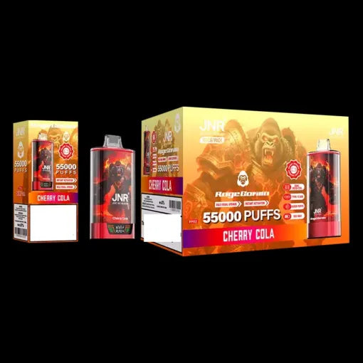 JNR RAGE GORILLA 55000 Puffs Dual Mesh Bulk Buy Rechargeable Disposable Vapes Wholesale