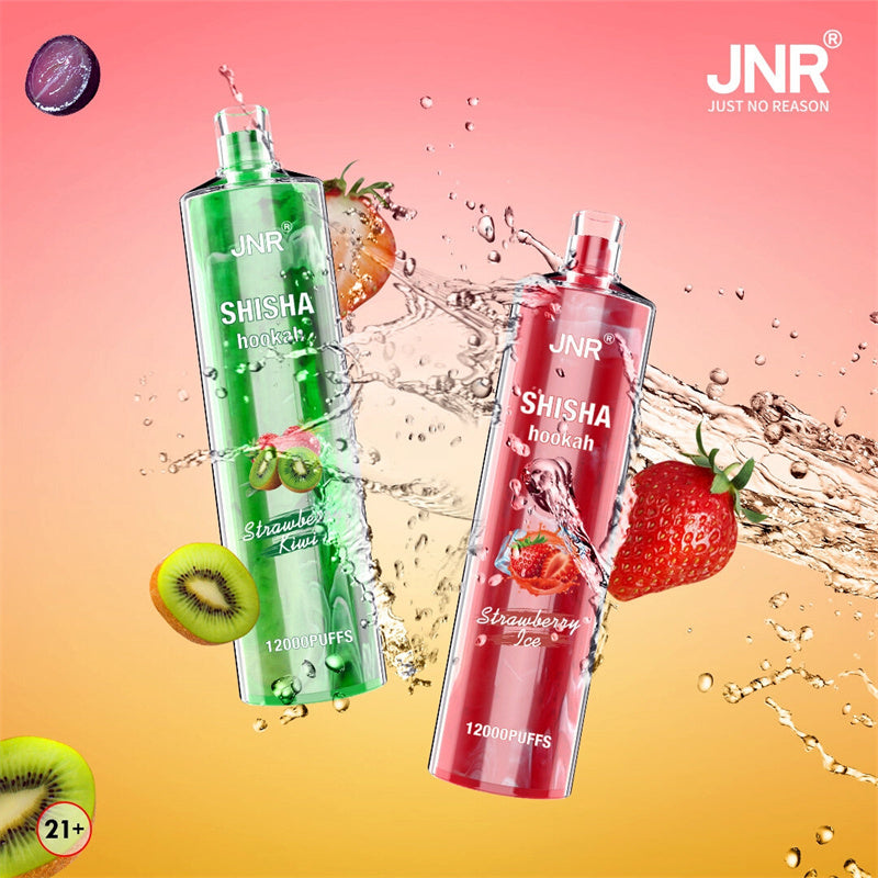 JNR Shisha Hookah 12000 Puffs Disposable vape 24ml 750mAh 16 flavors