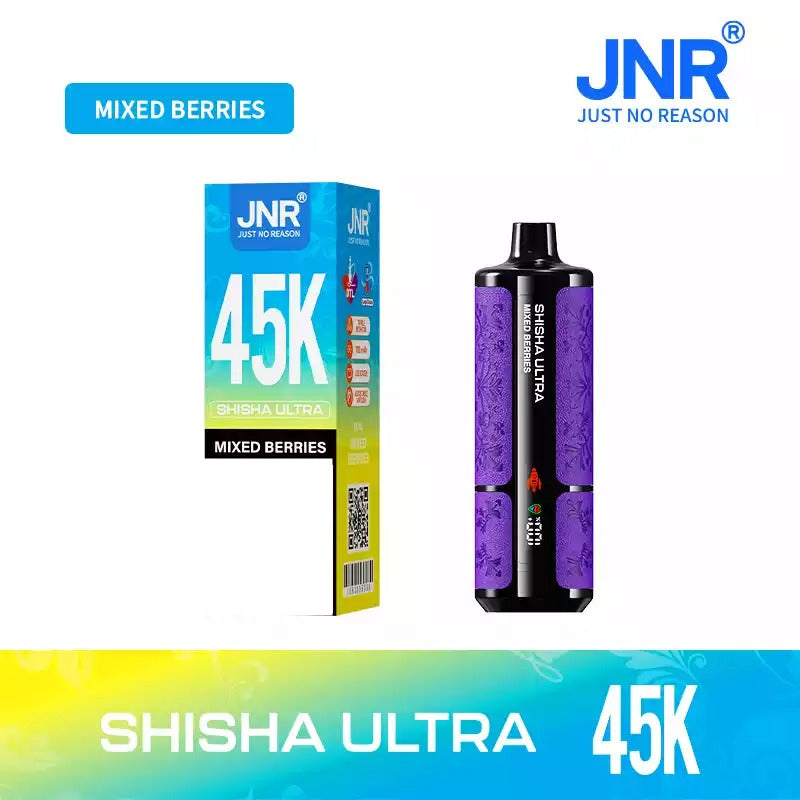 JNR SHISHA ULTRA 45k 45000 Puffs High Performance Big Capacity Disposable Vape Wholesale Bulk Buy
